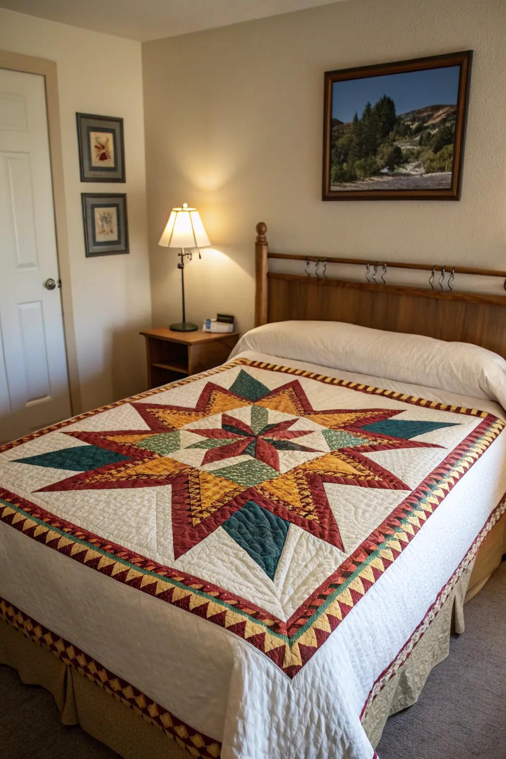 Lone Star bedspreads offer comfort and style.