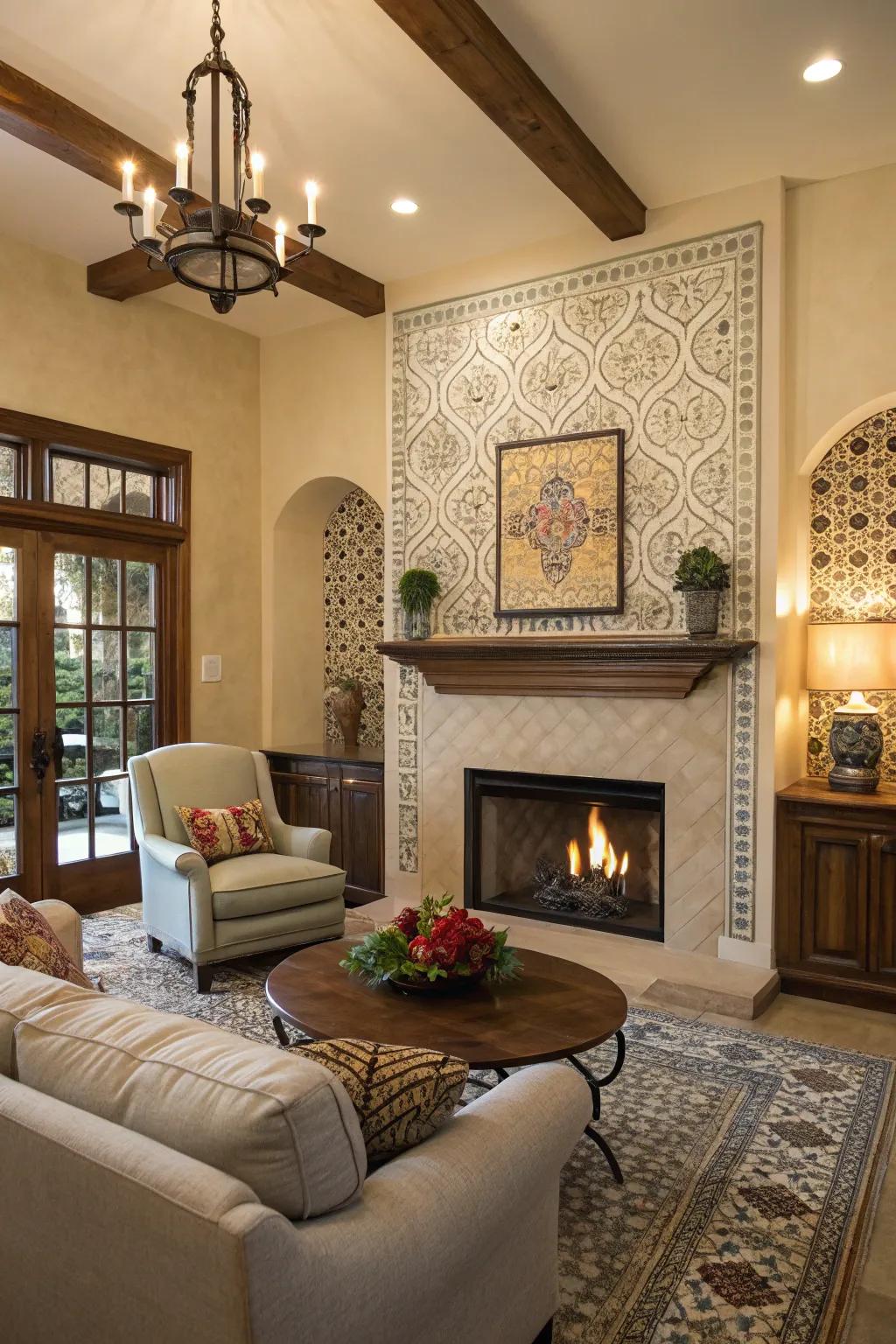 Craftsman mosaics inject distinctive persona and charm.