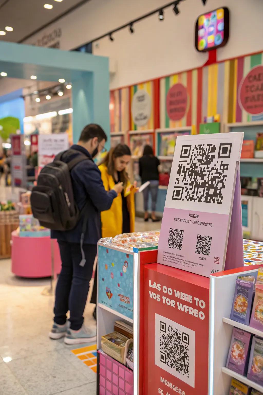 Digital matrix codes offer an innovative way to engage shoppers and provide instant information.
