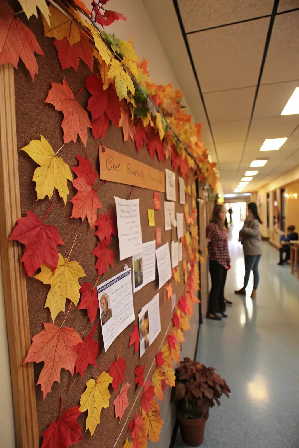 Autumnal Exploits exchanging narratives and recollections.