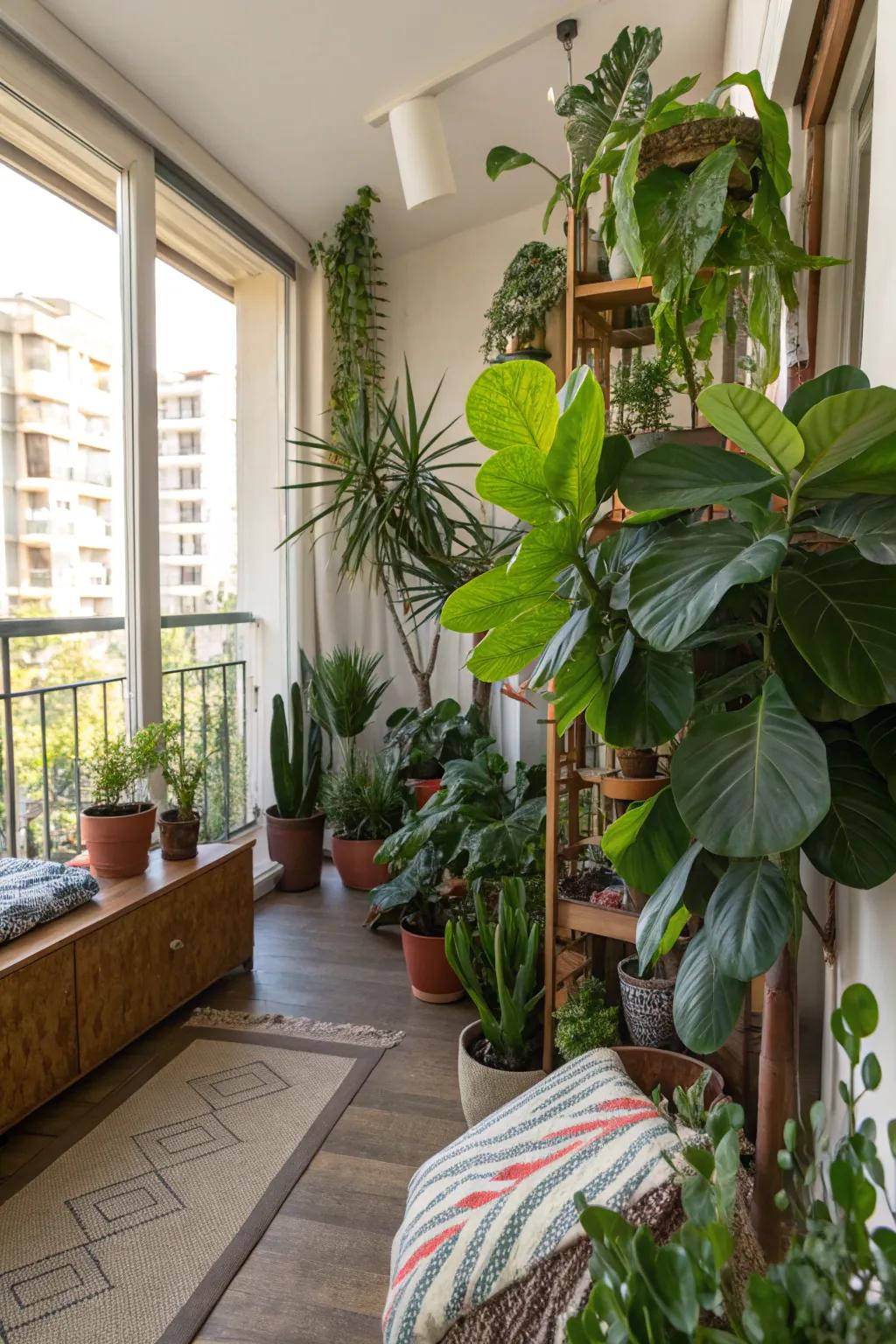 Indoor plants enrich your home with natural splendor and energy.