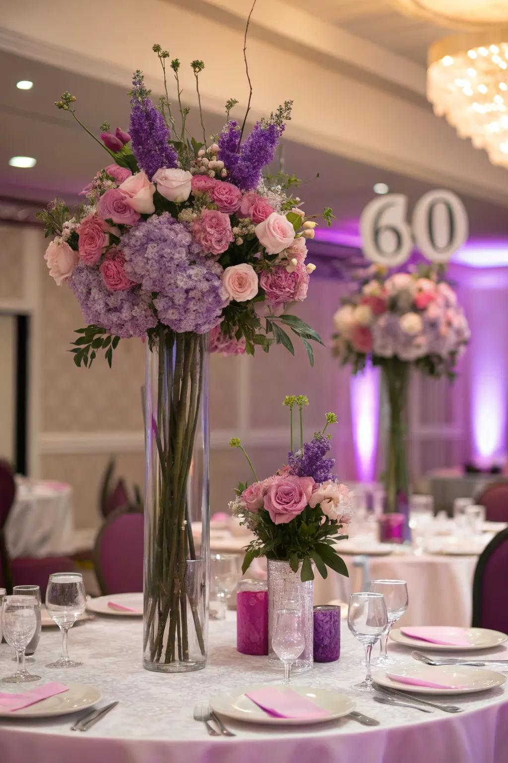 Fresh botanical arrangements for a dash of elegance.