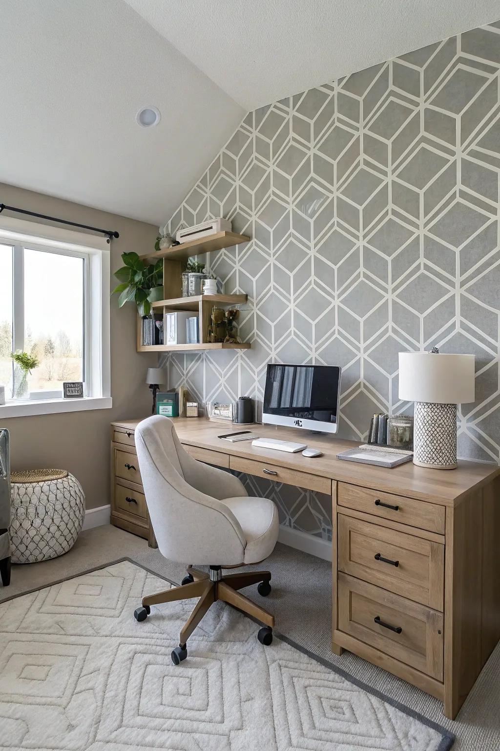 Enhance your space with textured and patterned murals.