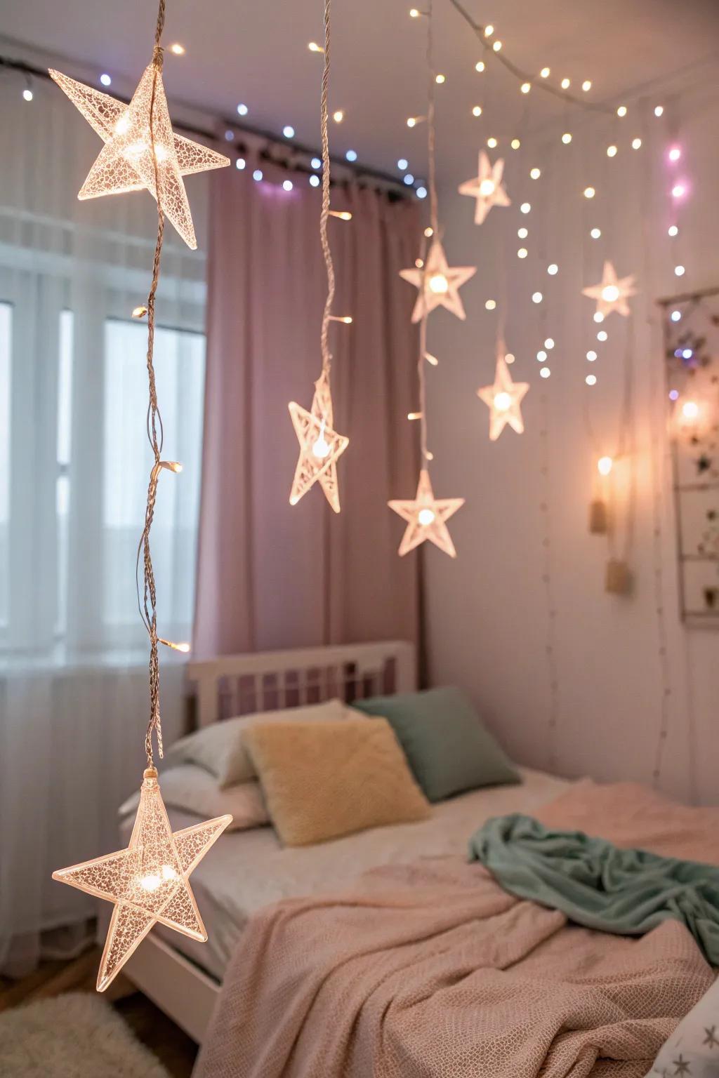 Construct a celestial atmosphere through starlight