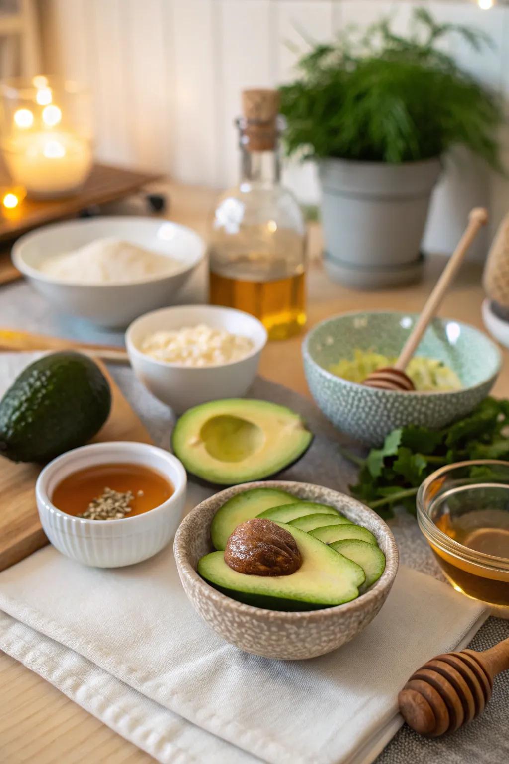 Crafting your own facial treatment with natural ingredients adds a personal touch to your spa day.