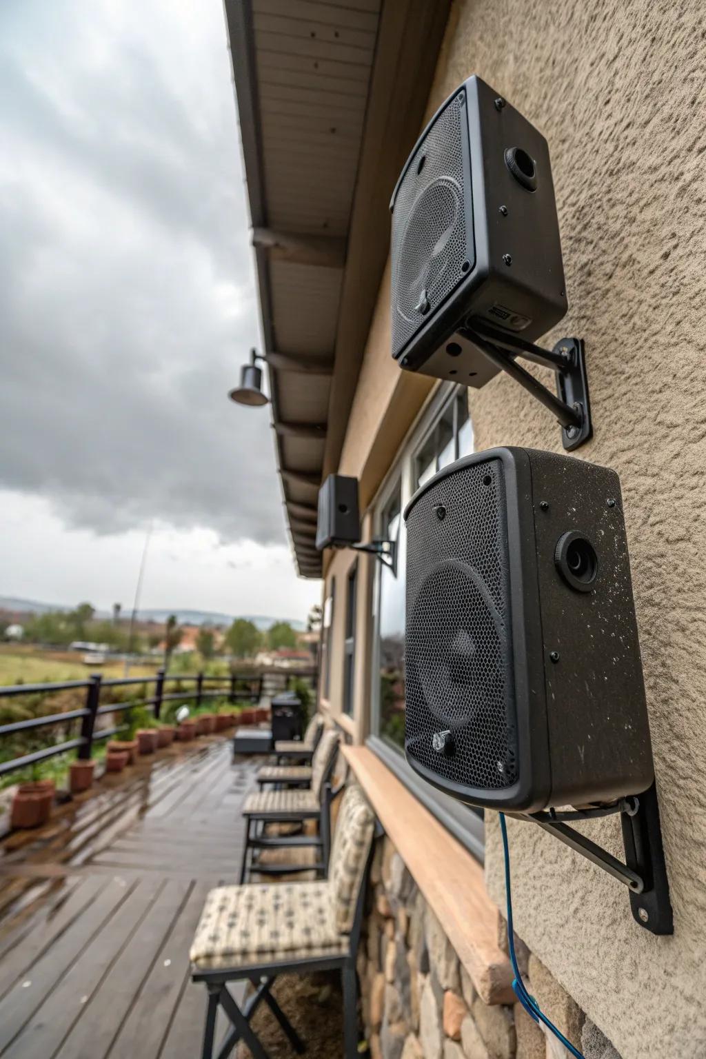 Weatherproof speakers are vital for year-round outdoor audio enjoyment.