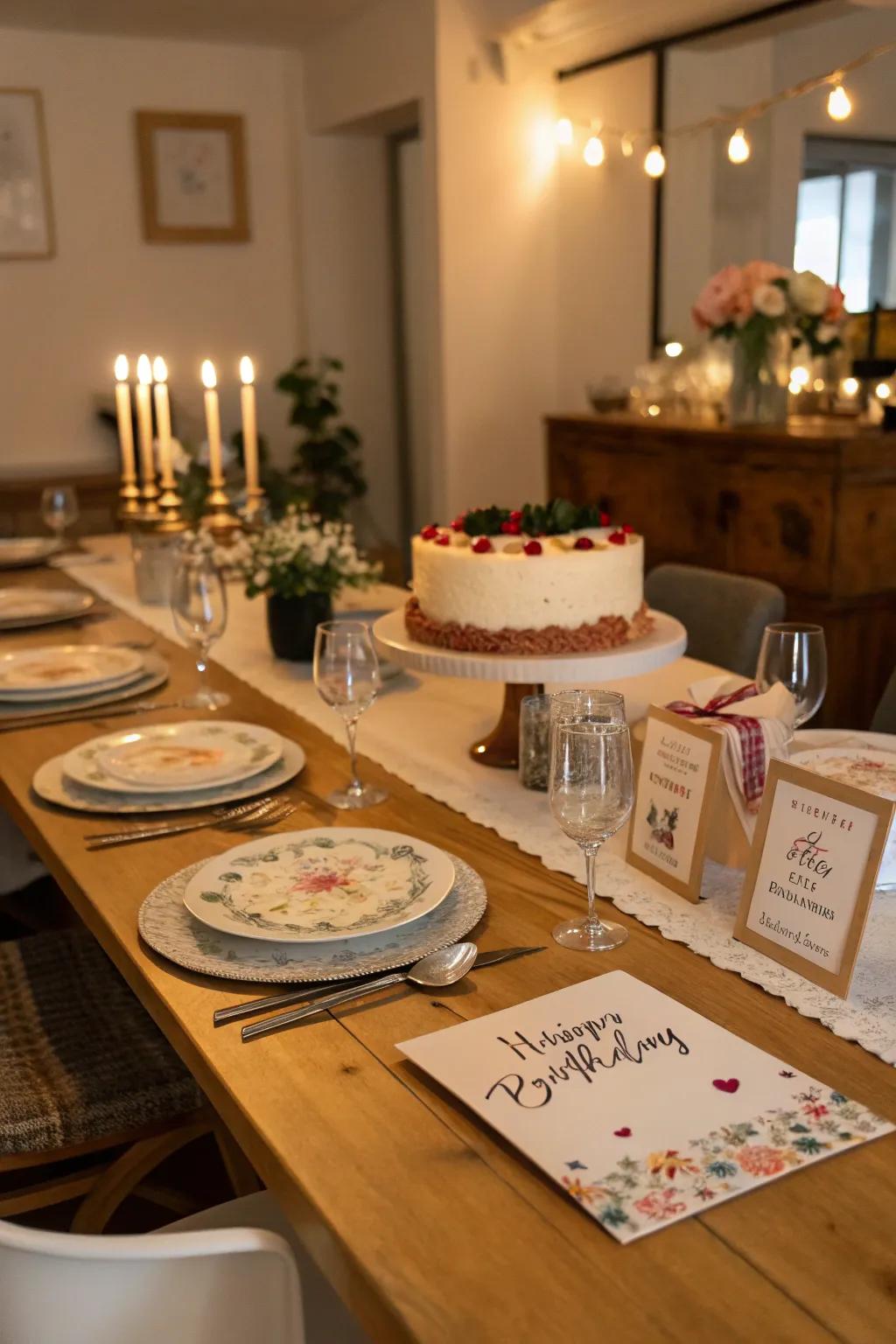Personalized spot designs ensure each guest feels valued.