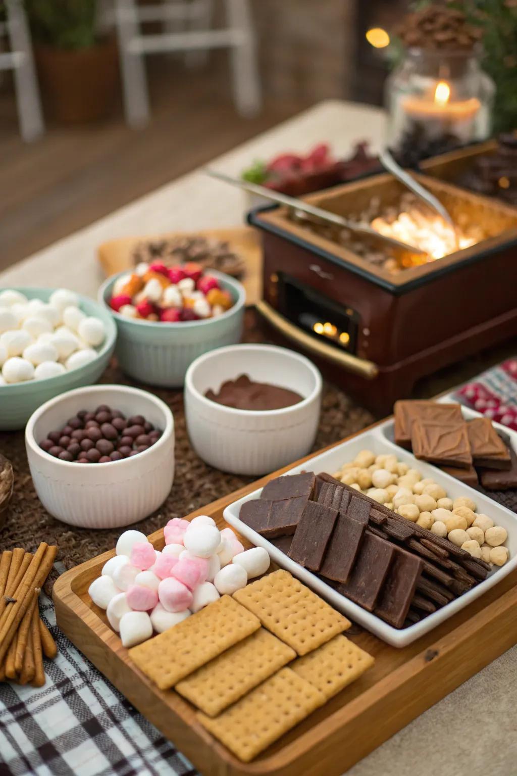 An upscale take on the traditional sweet treats.