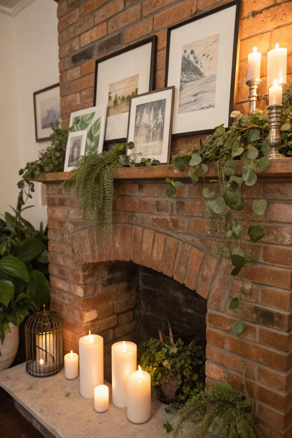 Thoughtful decor brings vitality and character to your hearth.