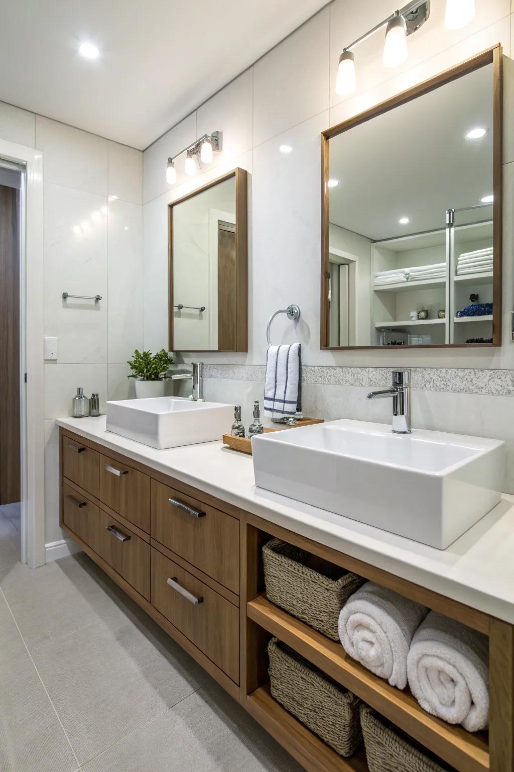 Reasonably priced modern fixtures have the power to redefine your bathroom’s aesthetic.