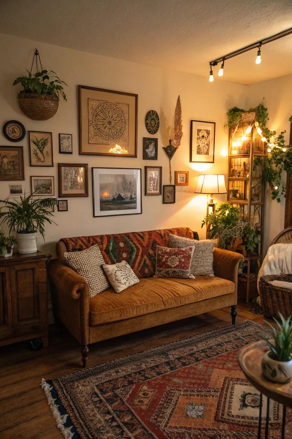 Vintage couches bring a sense of history and elegance to any interior.