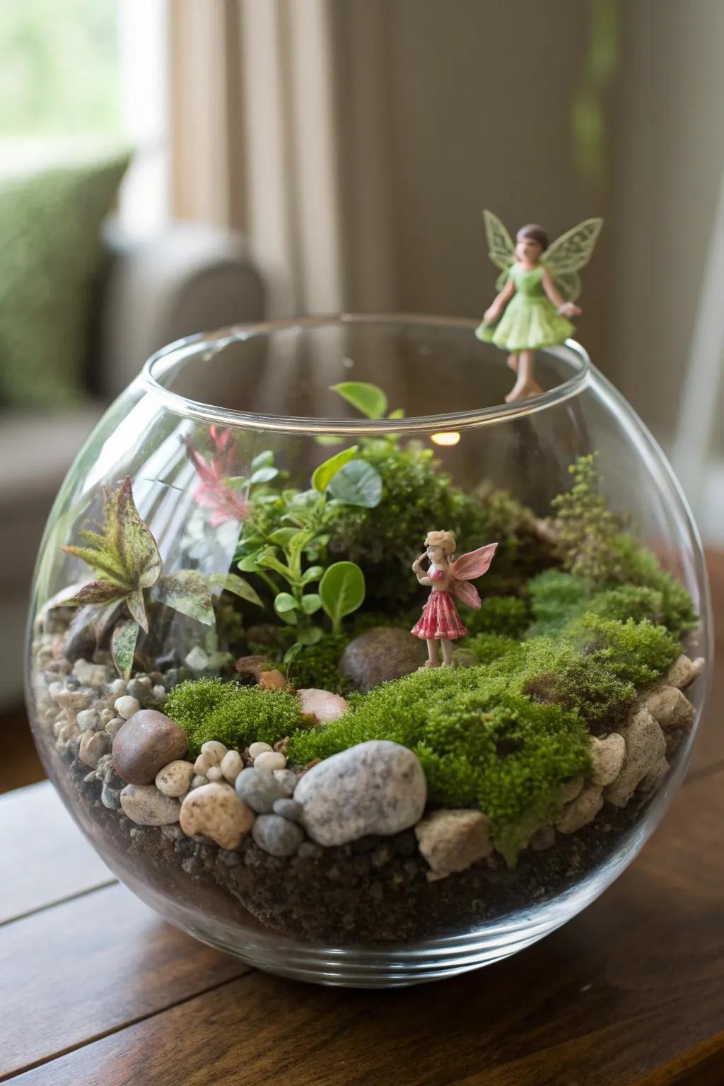A delightful sprite sanctuary, faultless for sparking the imagination.