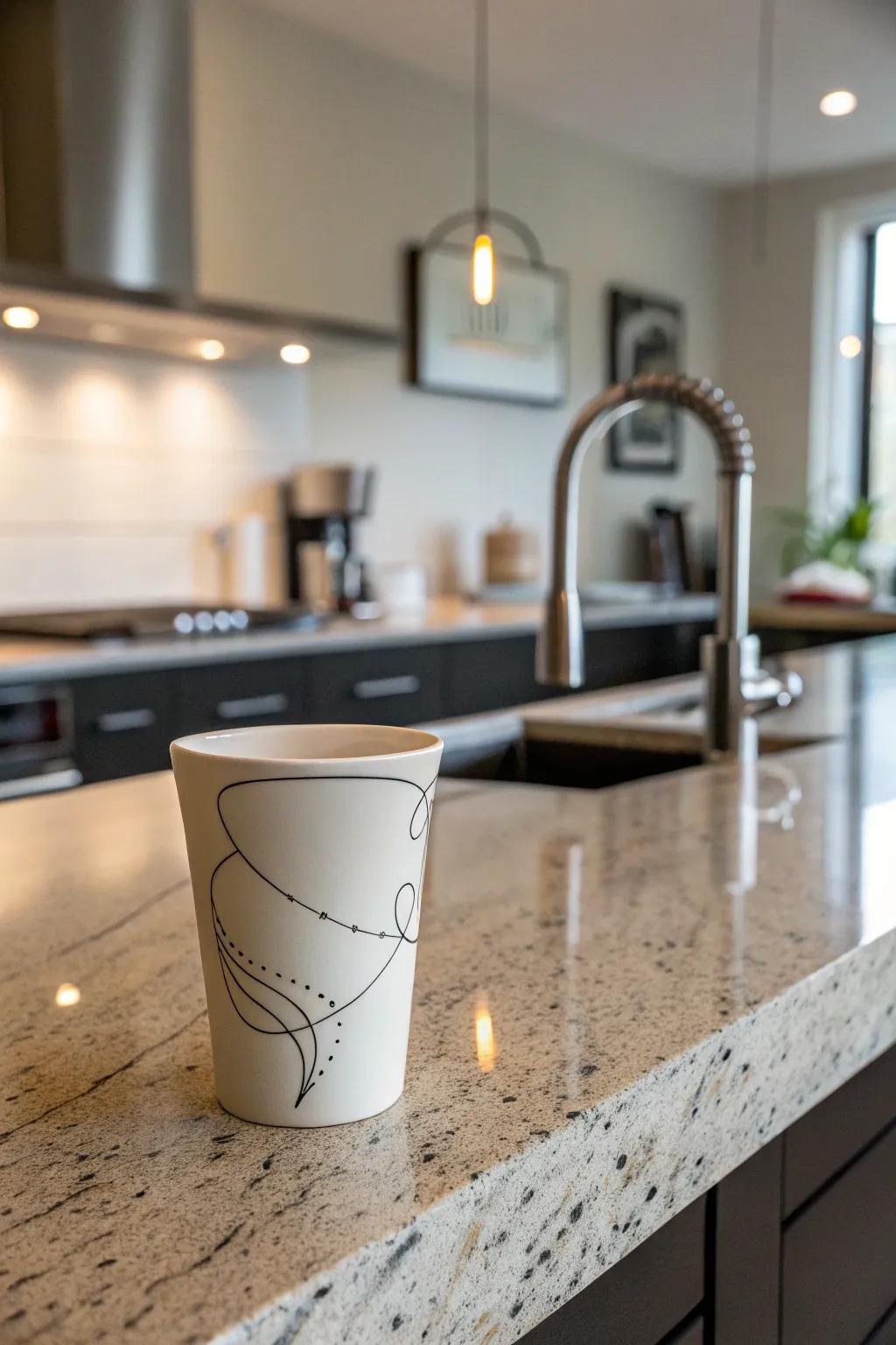 Welcome simplicity using simple coffee cup themes that ooze elegance.