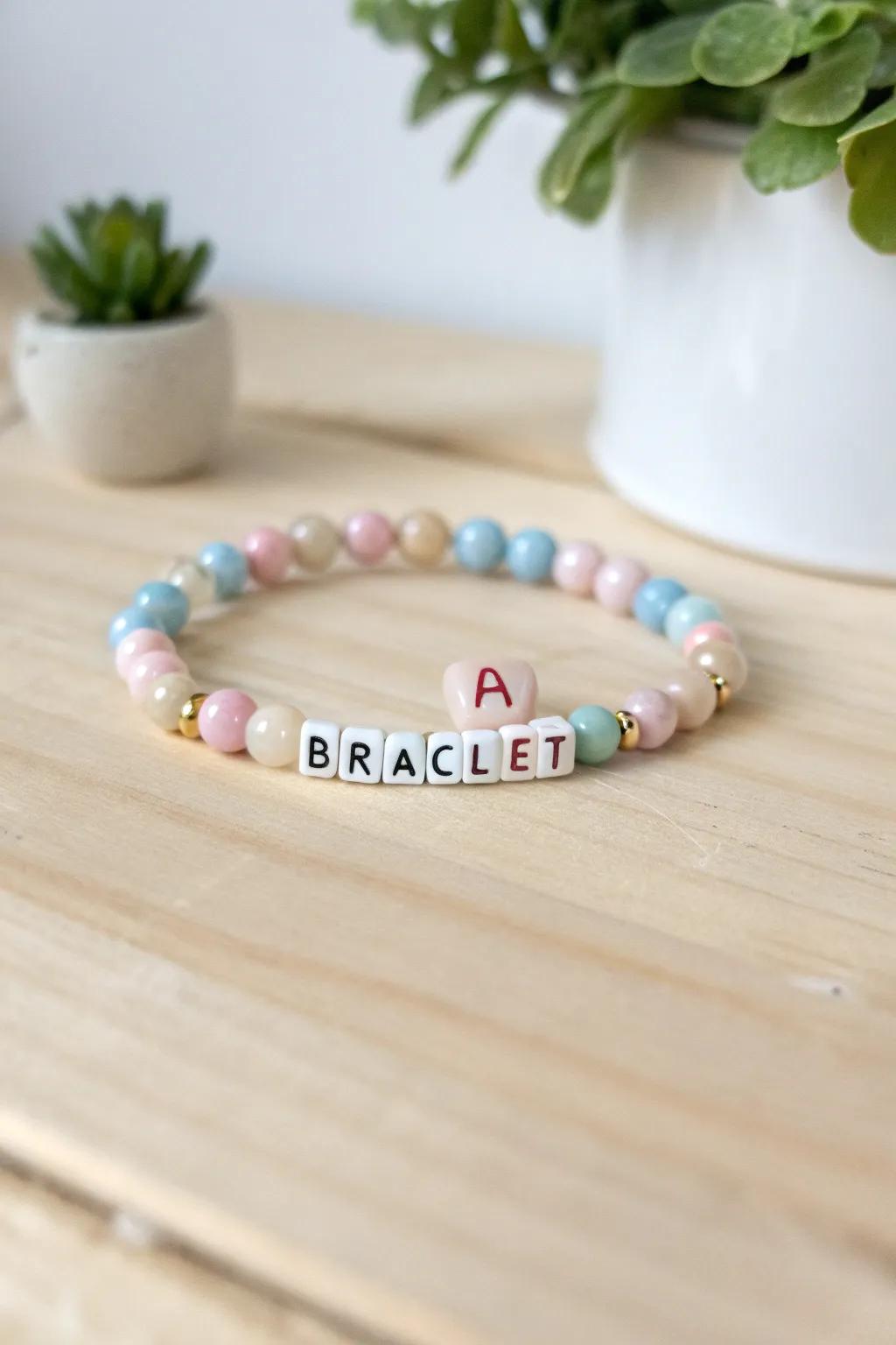Share your personal tale with customized Kandi armlets – a blend of simplicity and heartfelt emotion.