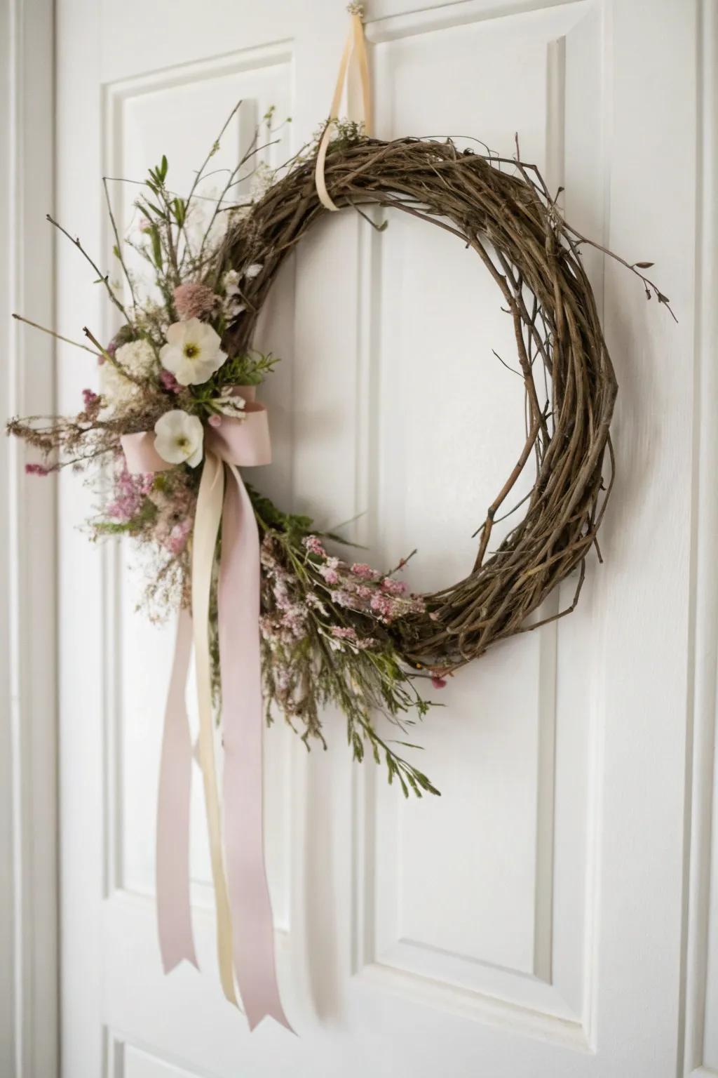Relish the elegance of each season with a handcrafted garland that greets you warmly.