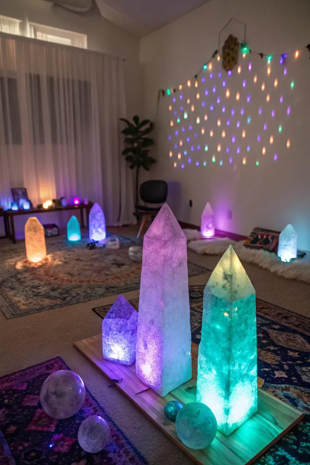 Vibrant illumination can emphasize the inherent radiance of your gemstones, adding a hint of enchantment.