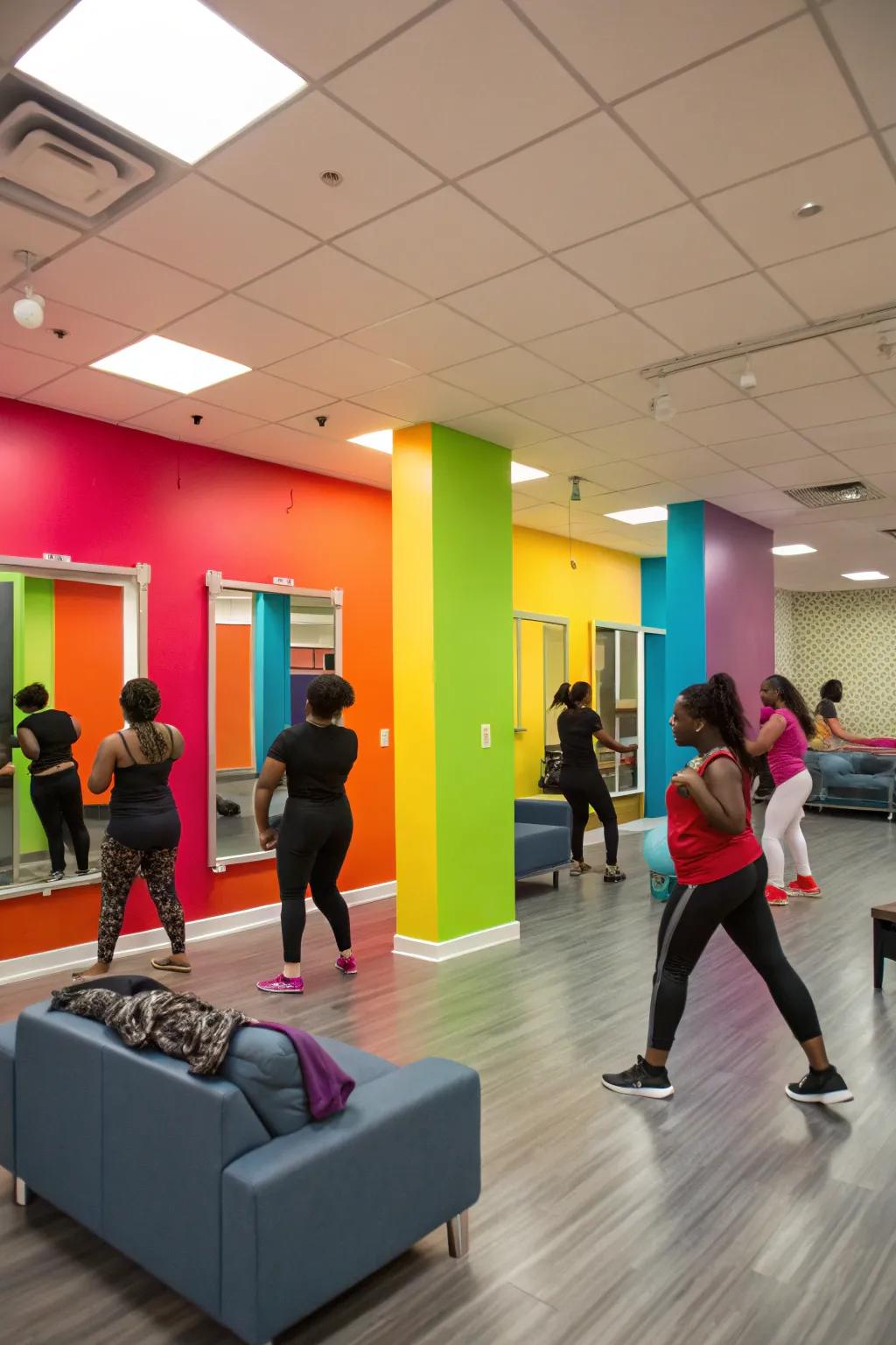 Lively tones imbue the setting with vitality.