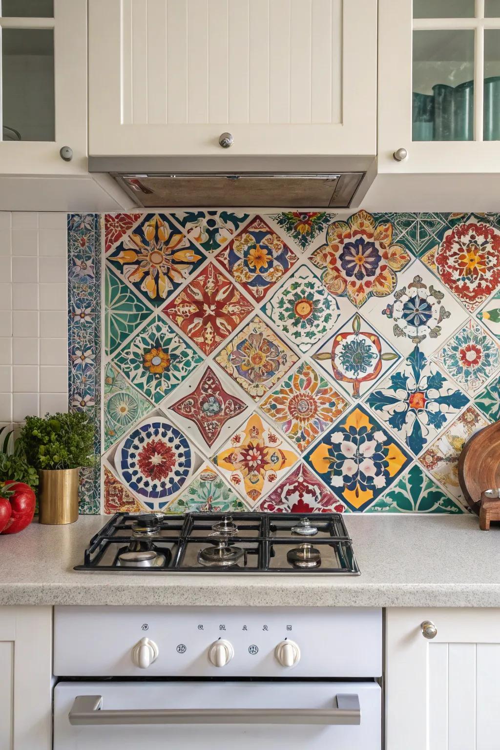 Adhesive designs can mimic high-end aesthetics without the permanence.