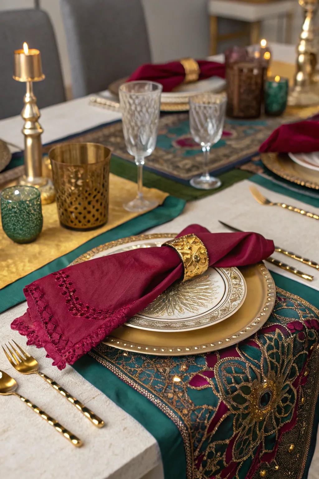 Enhance your dining adventure through a remarkable table presentation.