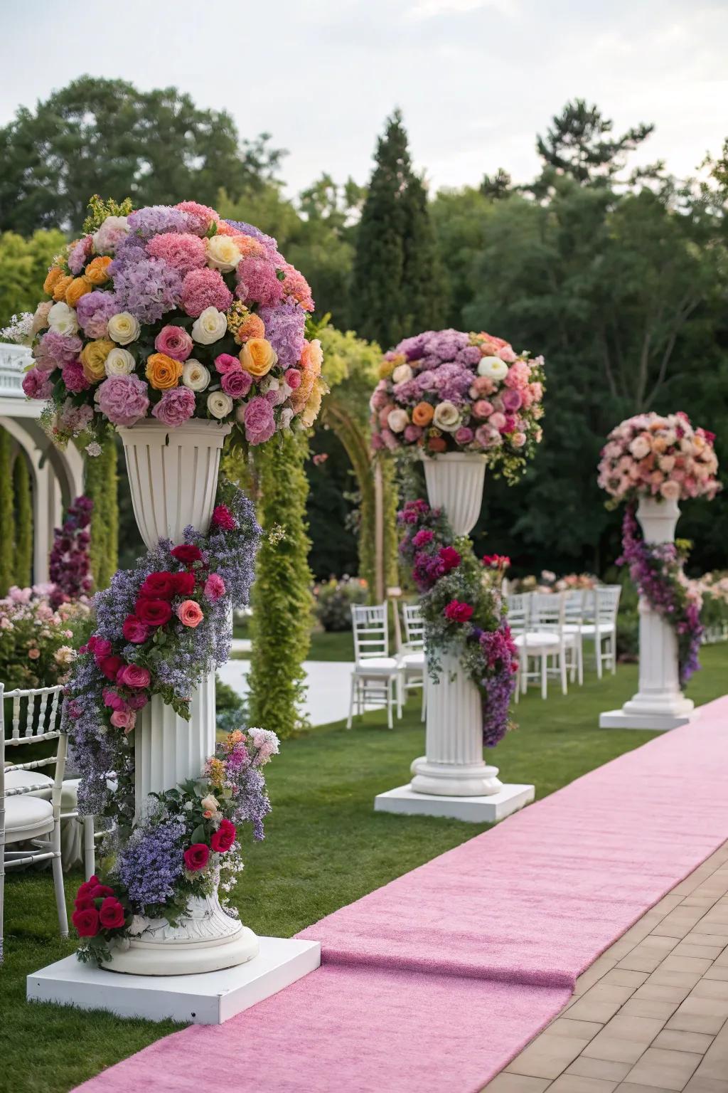Blossoms enrich and color your enchanted garden.
