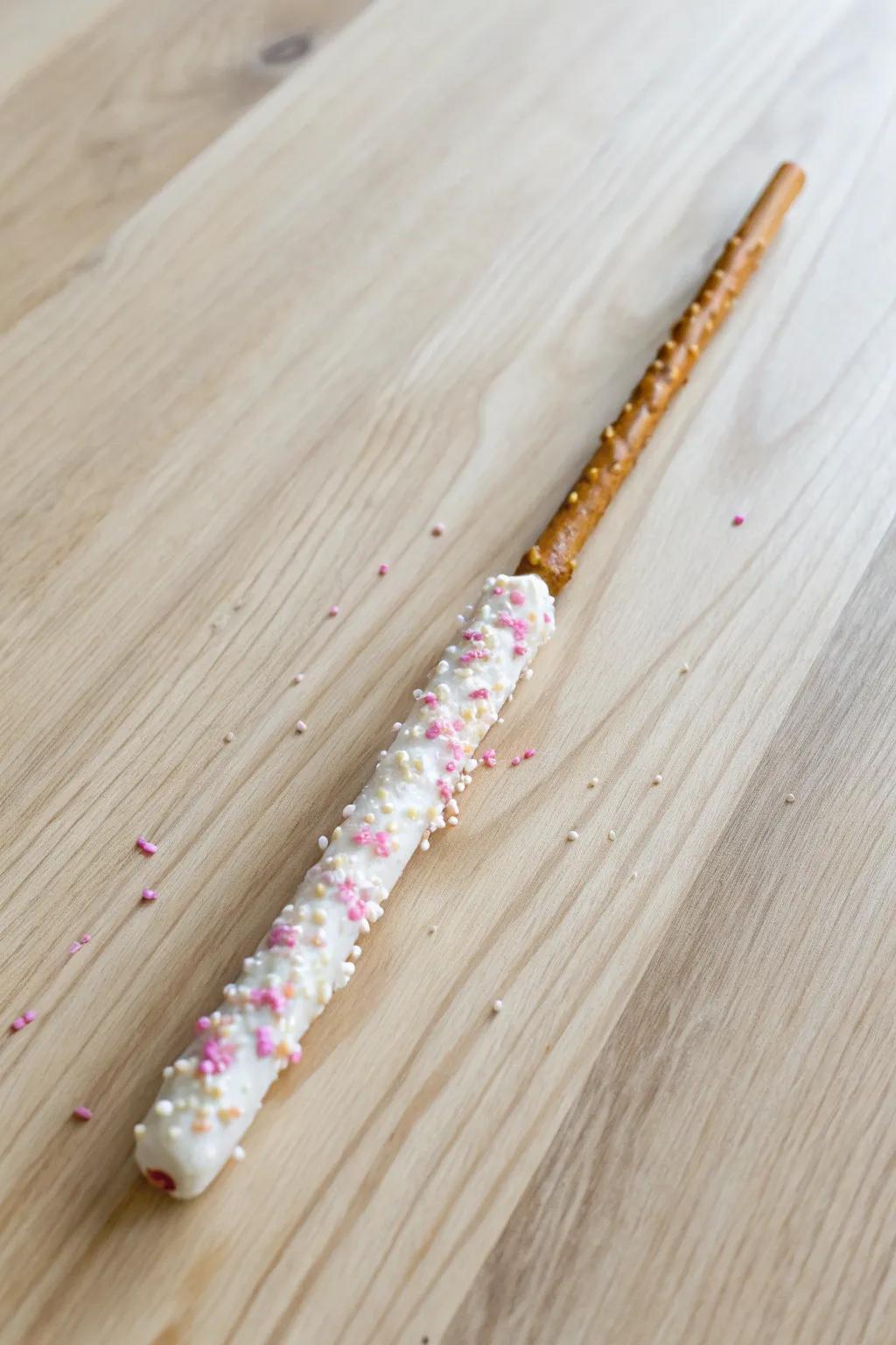 Magical bites: Design your own sweet fairy scepters for a whimsical addition to your next gathering!