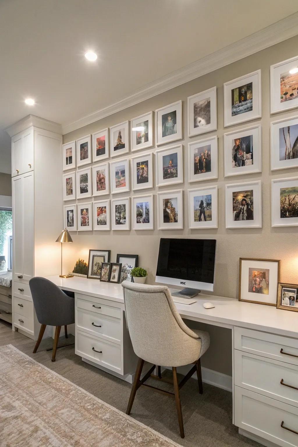 Harmony achieved through consistent framing.