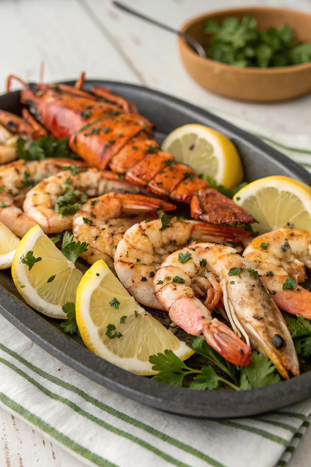 Delight in a seafood extravaganza this Father’s Day.