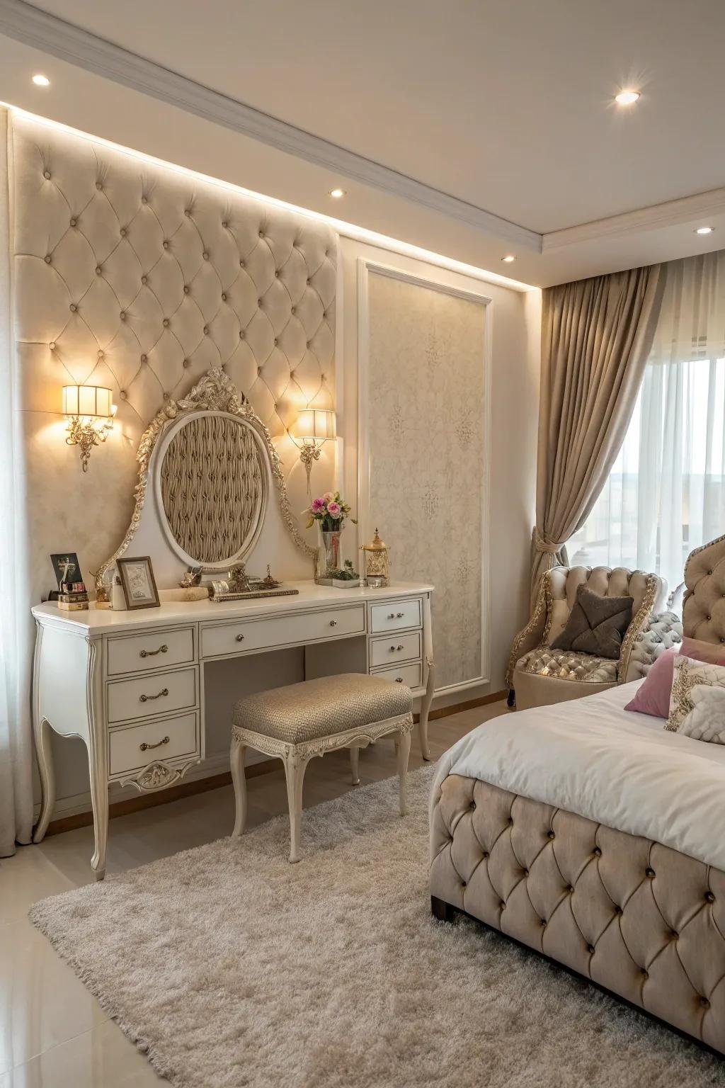Elegant furniture selections that contribute sophistication to any bedroom.