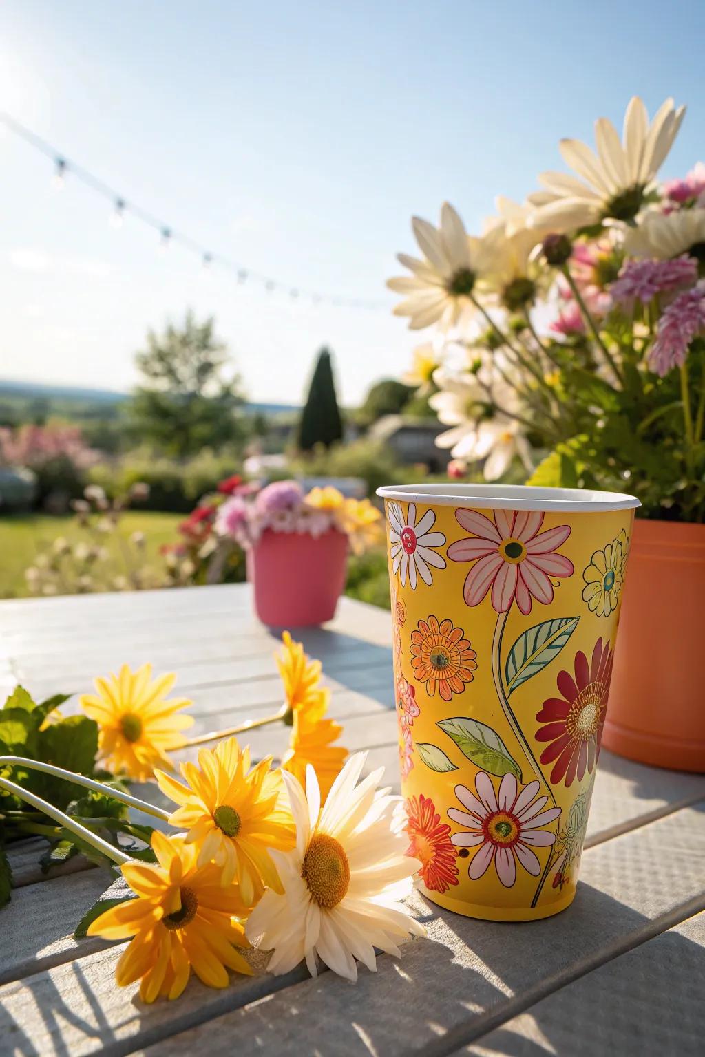 Bright flower artistry that brings a burst of color to your day.