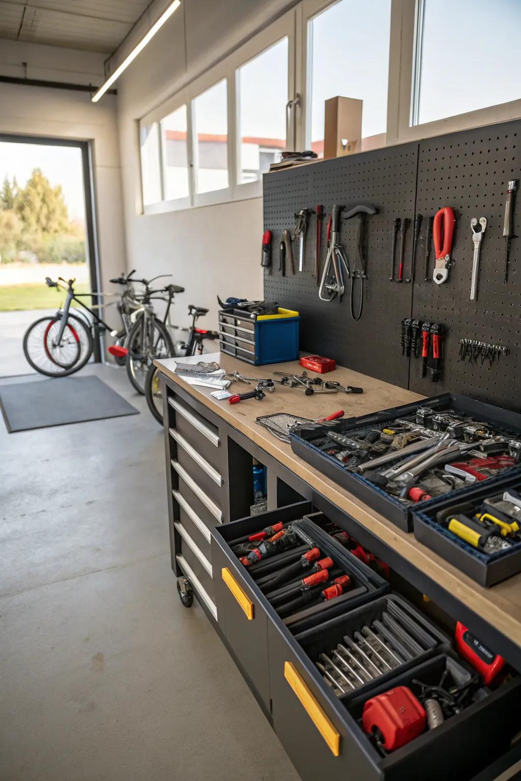 A bespoke workshop makes all your DIY tasks enjoyable.