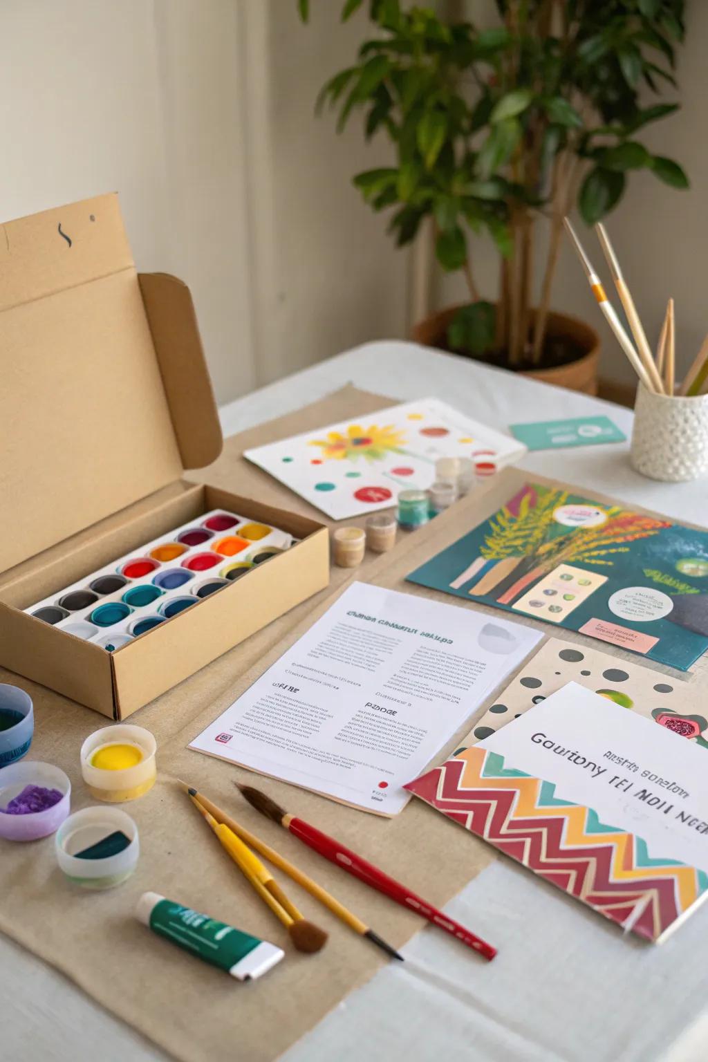 Discover new artistic avenues with a comprehensive DIY art set.