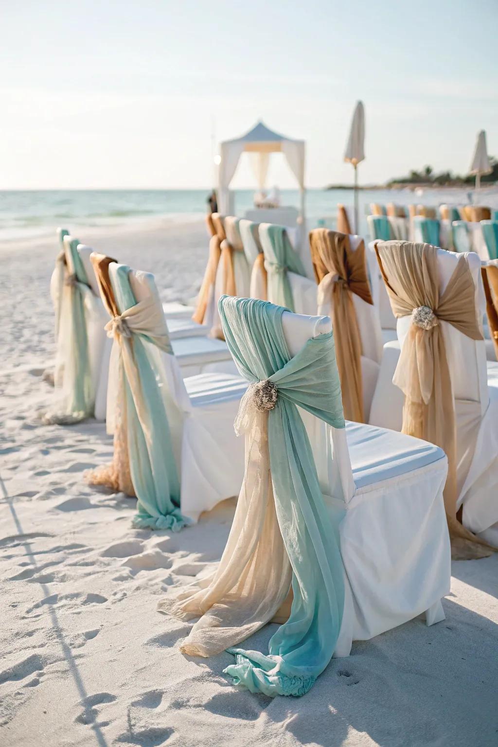 Mellow and serene coast-inspired seat protectors.