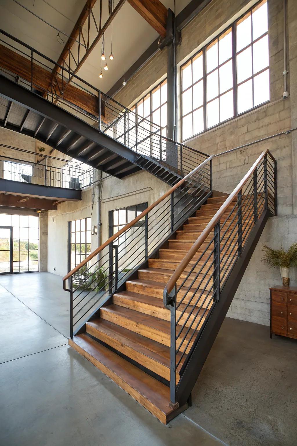 Contemporary metal borders offer a dramatic and modern touch.