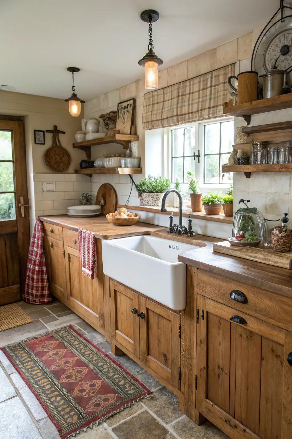The use of wooden worktops brings warmth to kitchens, creating a welcoming atmosphere.