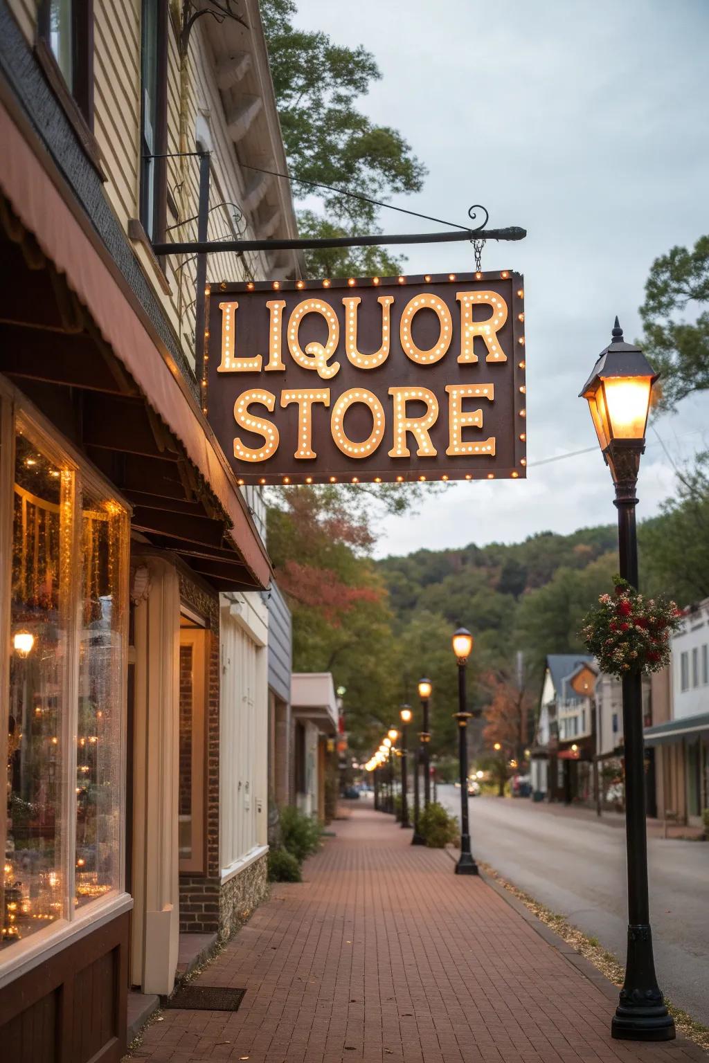 Add a bit of humor to your signs to create a friendly feeling.