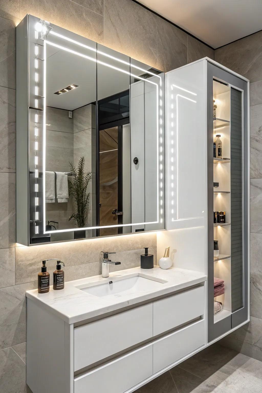 Technological upgrades can turn your bathroom into a modern sanctuary.