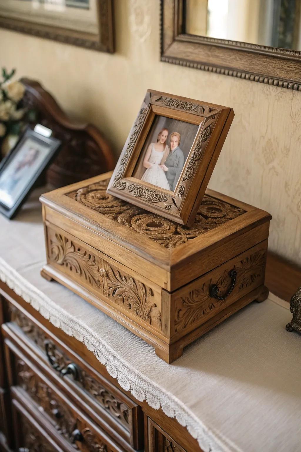 Memory chests are a delightful way to house precious moments.