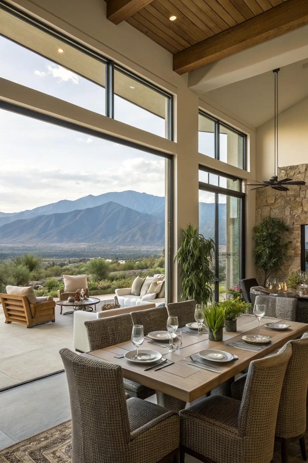 Free-flowing design enhancing space and connectivity.