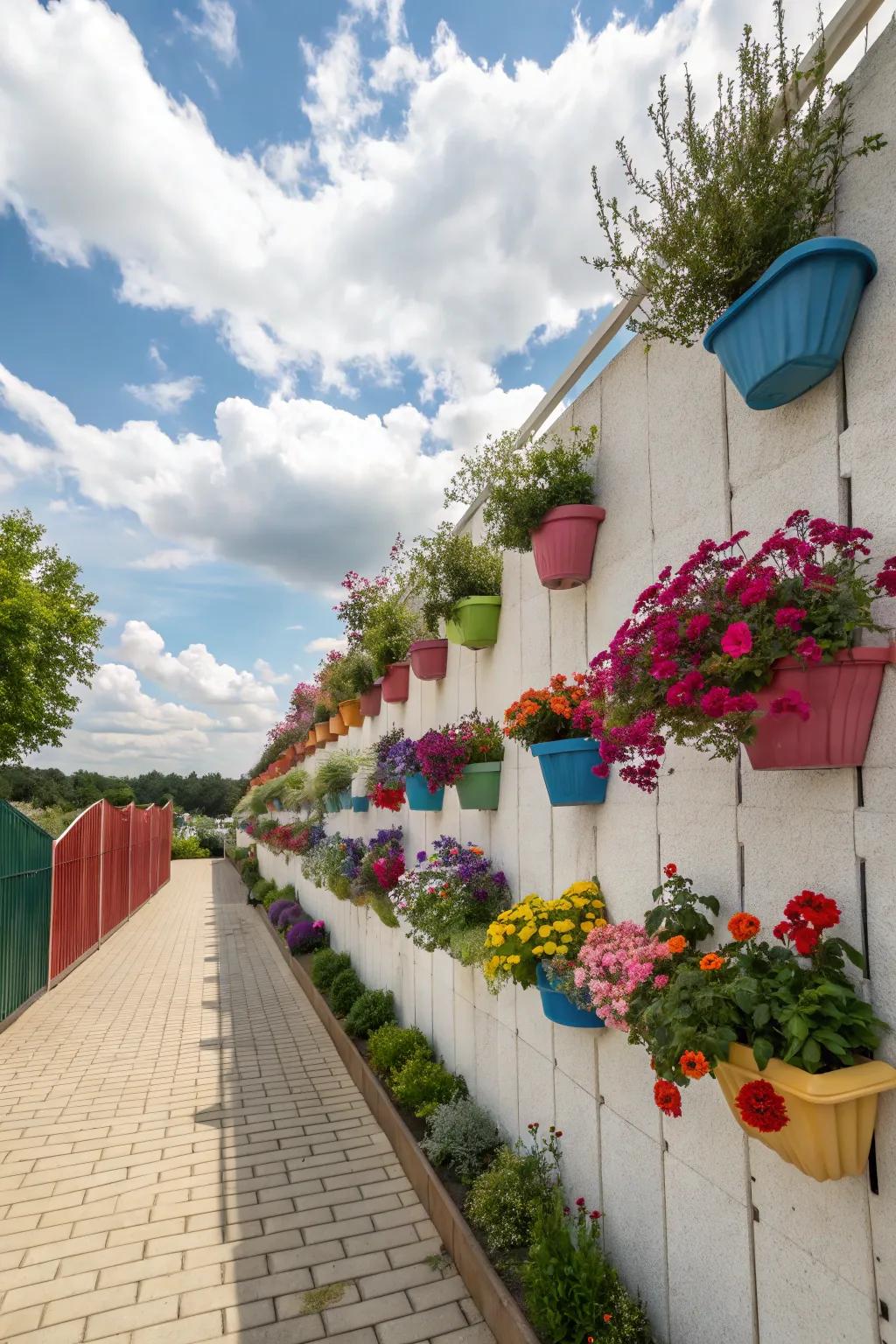 Make your garden pop with vibrant flora holders.