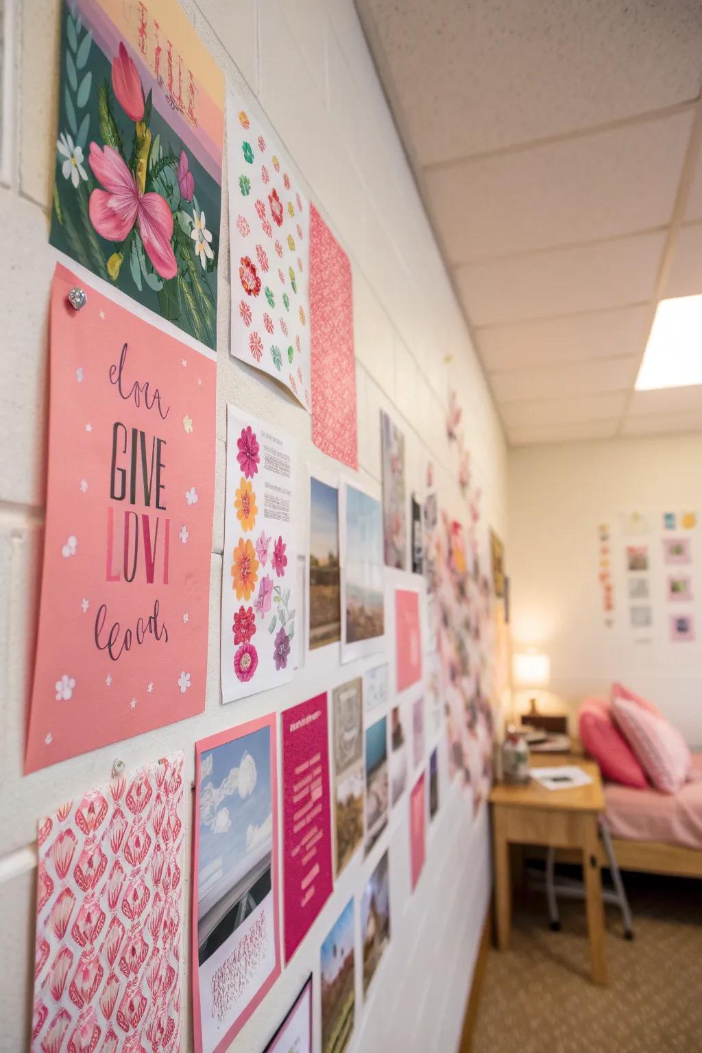 A gallery wall can express your unique personality.