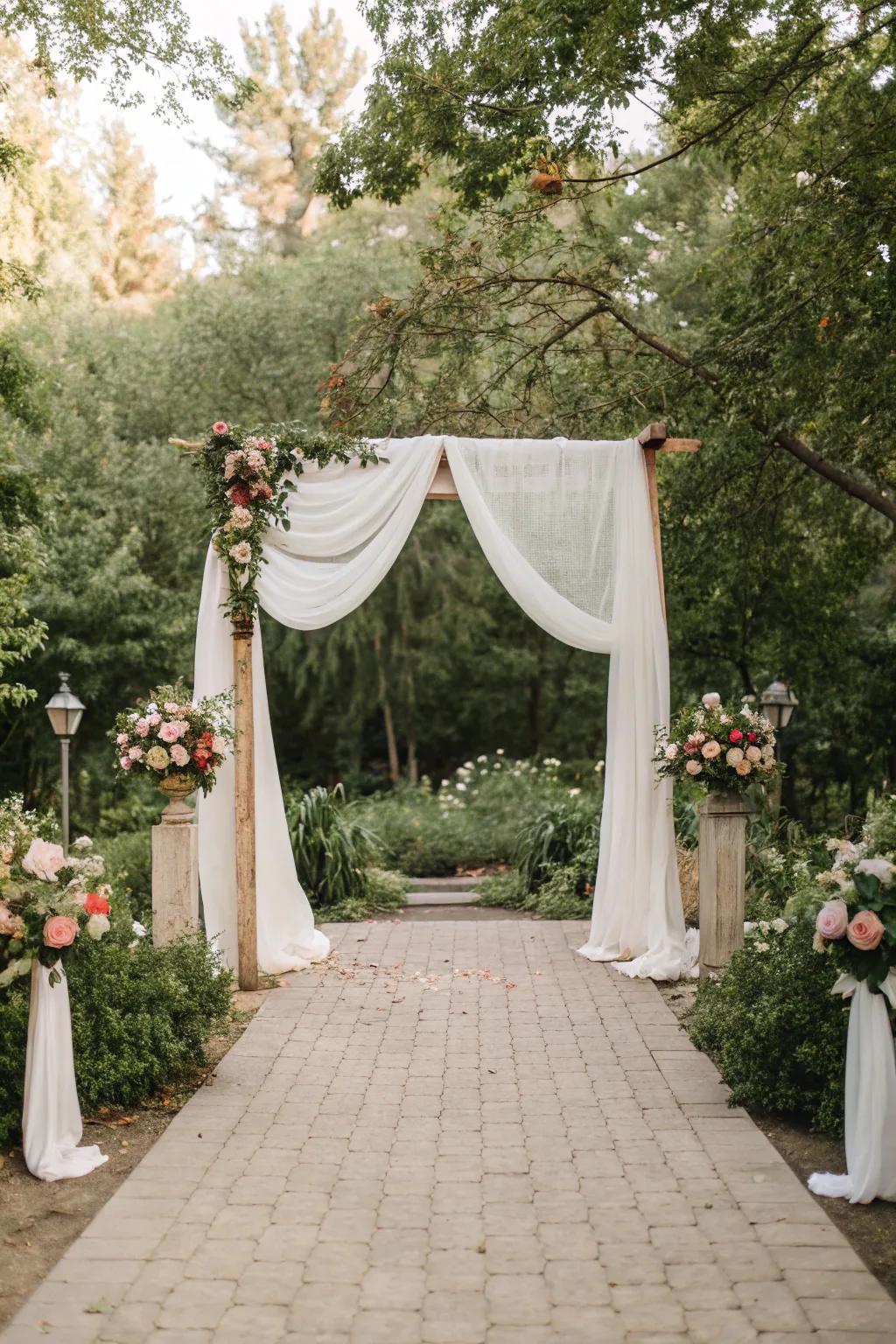 Inherent allure with sparse décor.