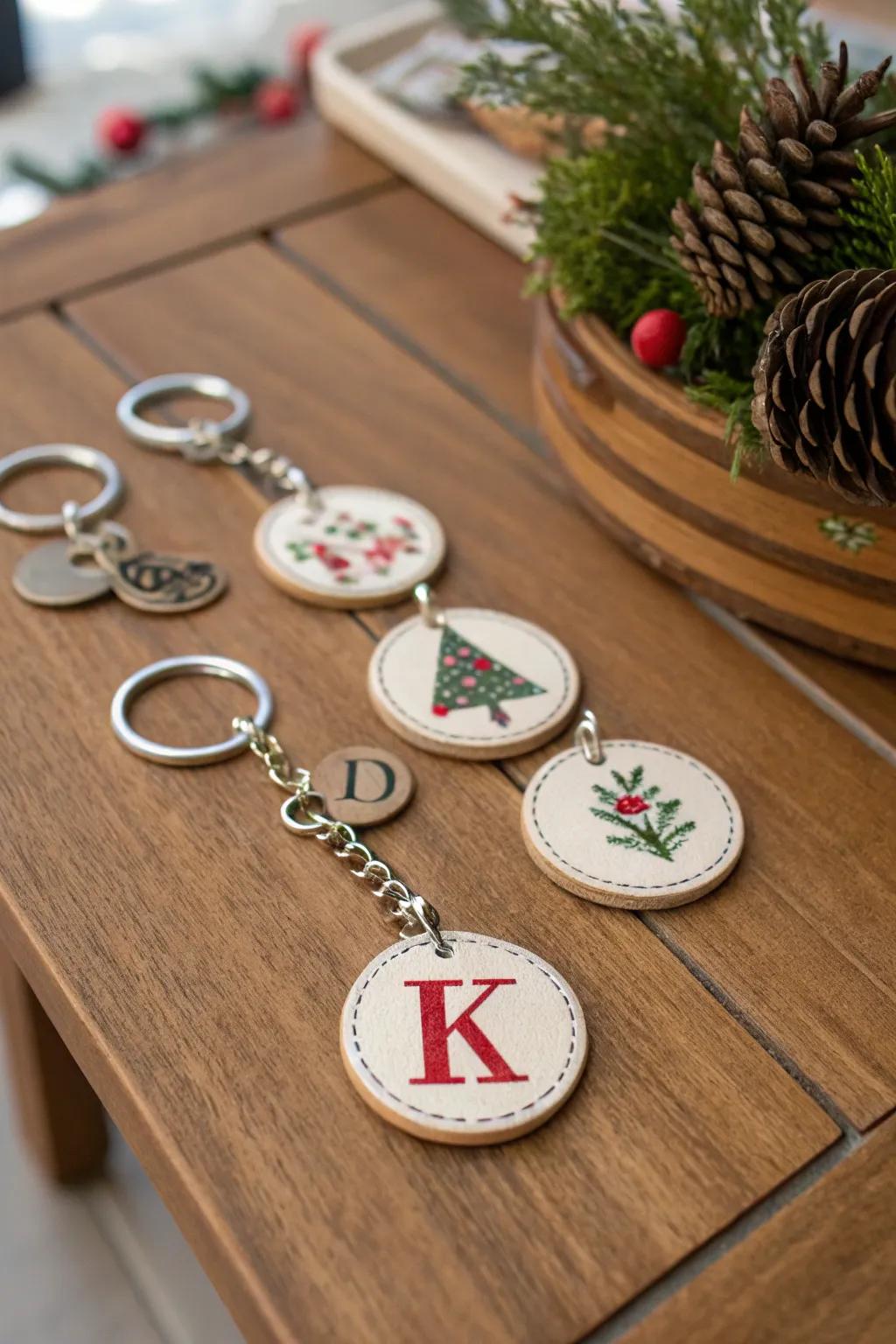 Delightful custom made ornaments ready for gifting.