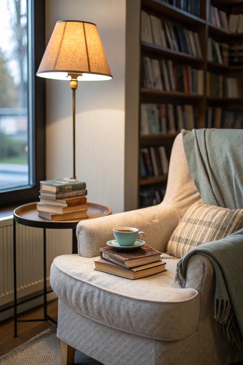 Create a personal retreat with a reading nook.