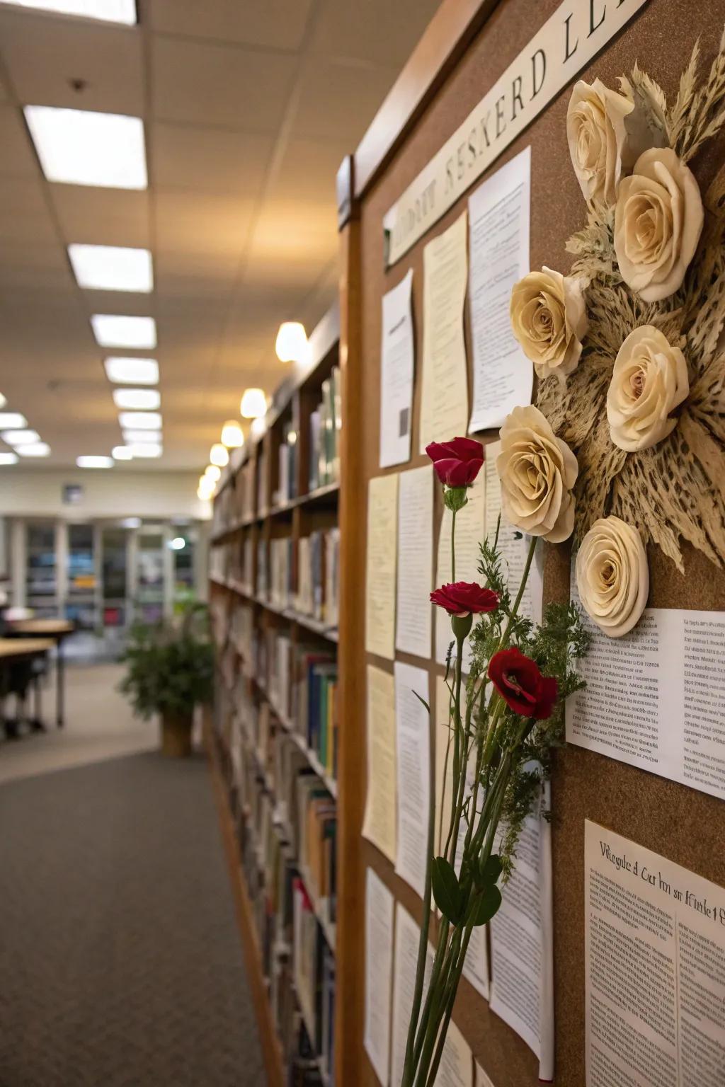 A book garden blooms with new literary journeys waiting to be uncovered.