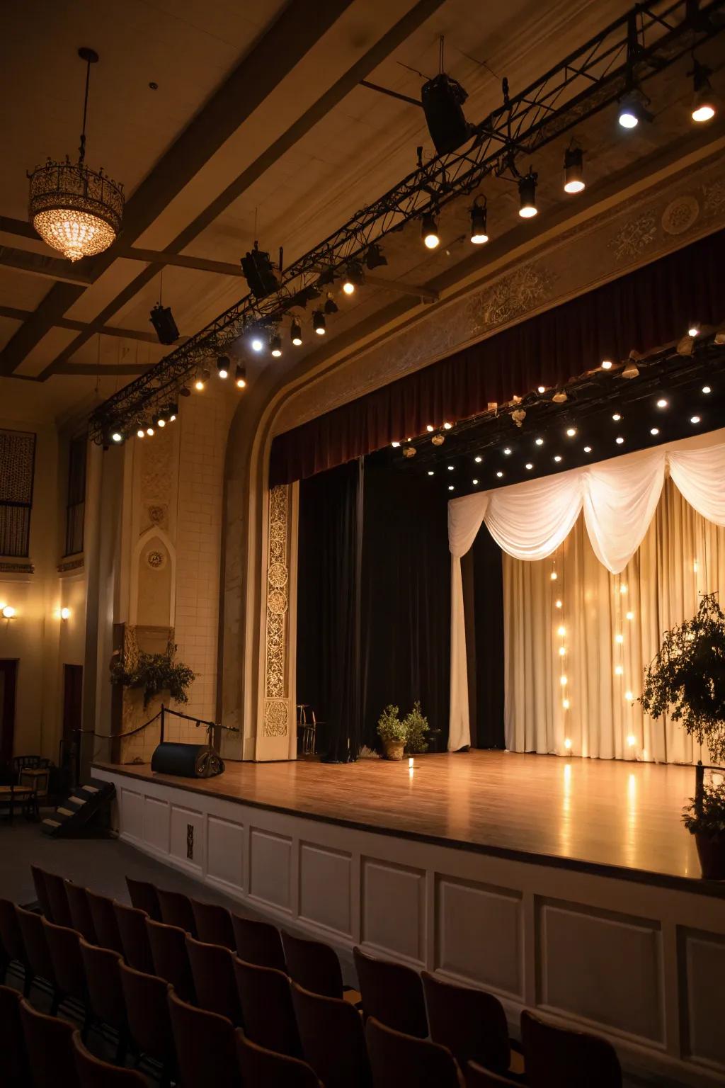 Lighting that orchestrates the perfect mood for any celebration.