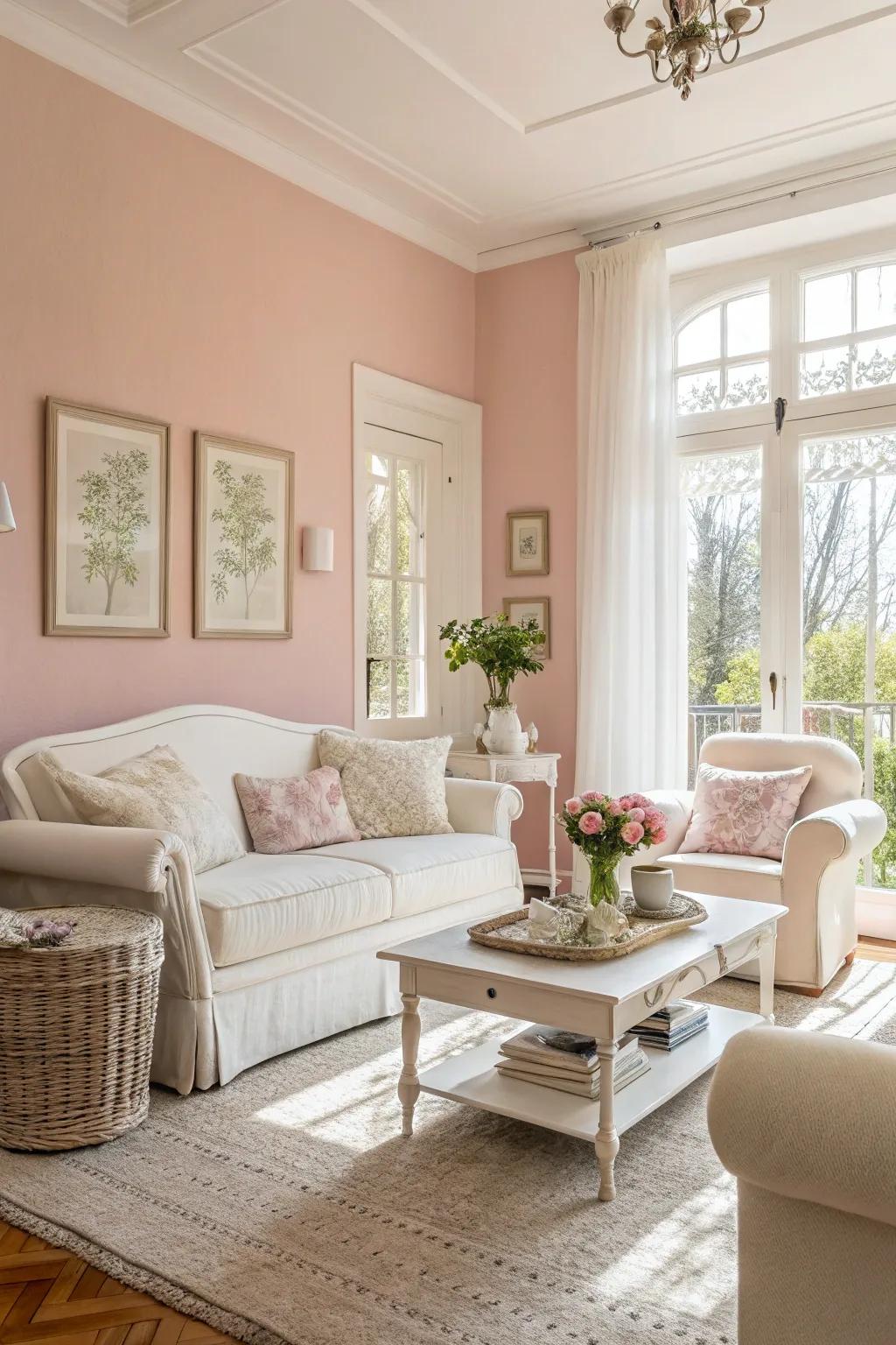 A bright and airy living room that's perfect for sunny summer days.