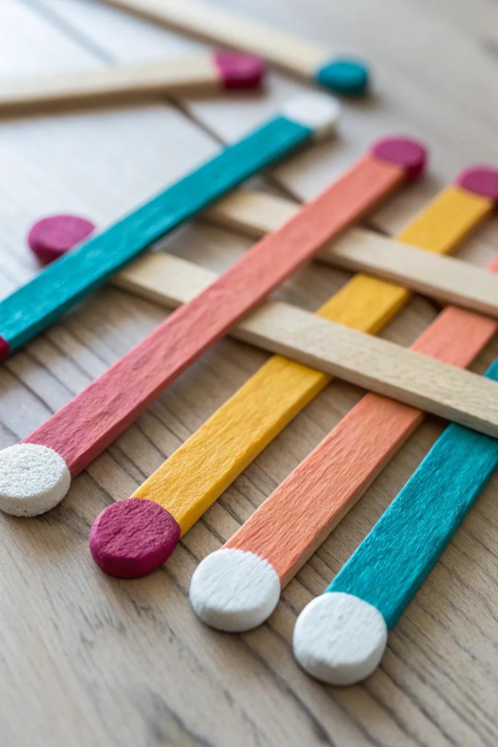Tap into creativity with adhesive craft sticks—where simplicity breeds endless fun!
