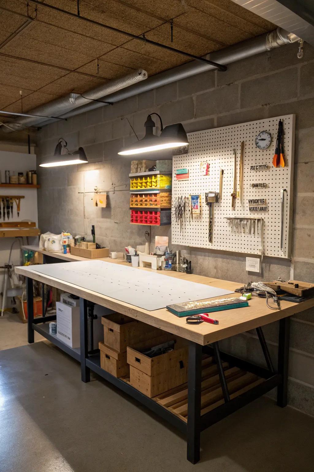 A sanctuary where creativity harmonizes with practicality.