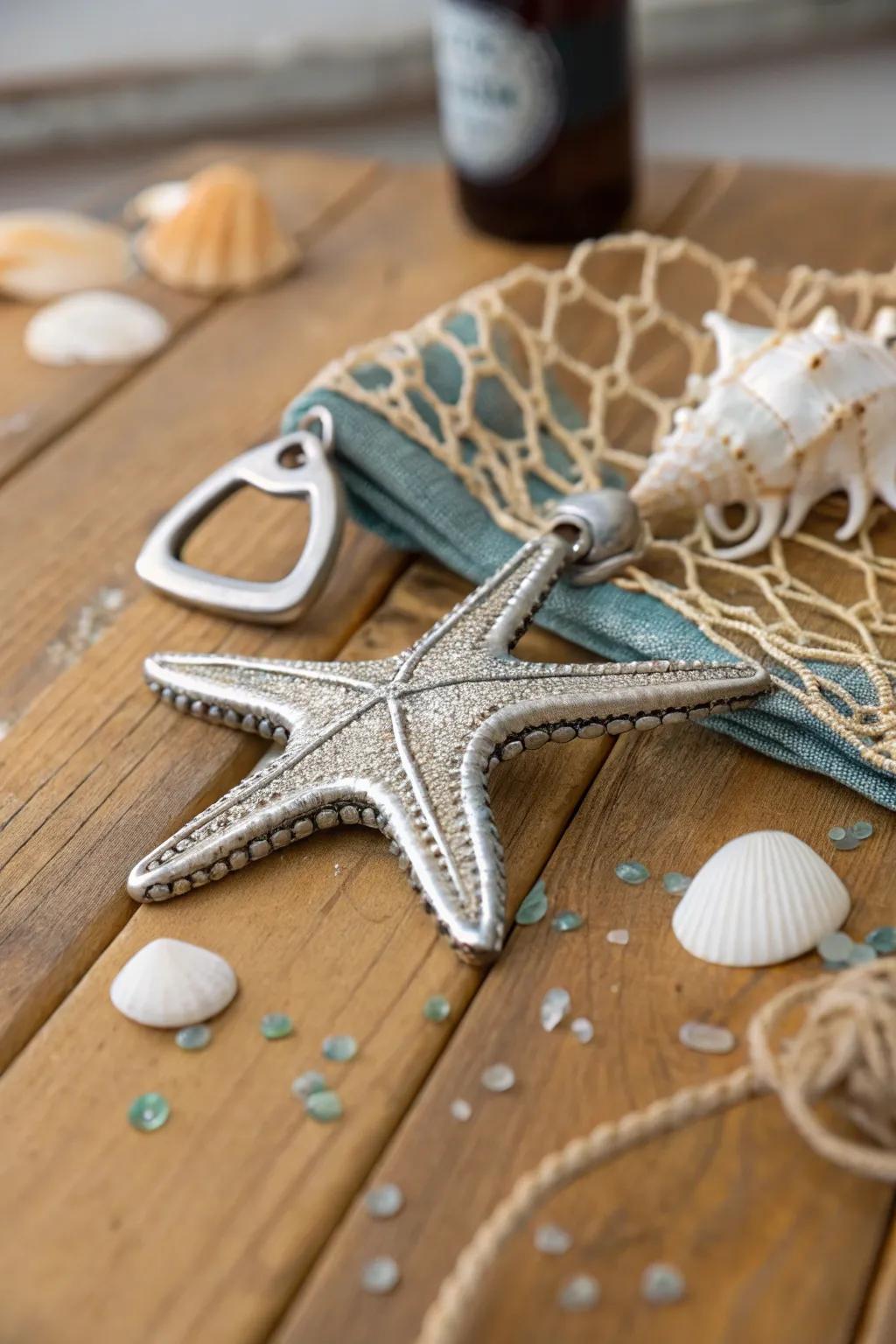Sea star openers combine functionality with charming design.
