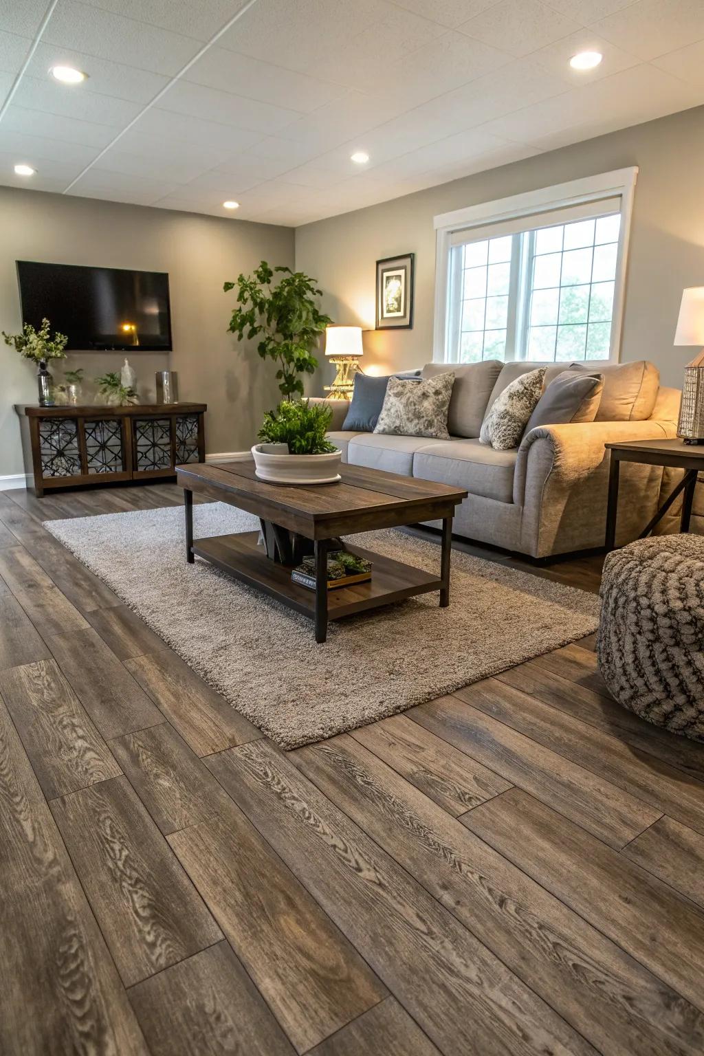 Polymer strips provide a contemporary look at a more affordable price.